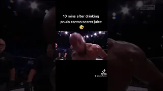 yoel romero after paulo costas secret juice #yoelromero #paulocosta #ufc