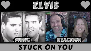 Reaction - Elvis Presley - Stuck on You Live 1960  | Angie & Rollen