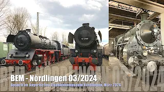 BEM, Bayerisches Eisenbahnmuseum, Nördlingen, März 2024 #eisenbahn #bem #nördlingen