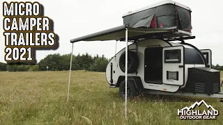 Super Compact, Micro Camper Trailers.  2021