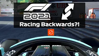 F1 2021 Game Science! What if we raced BACKWARDS at Jeddah and Monaco?