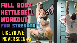 Full Body Kettlebell Workout for Strength : This WILL Motivate You!