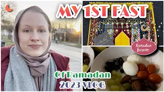 FIRST DAY OF RAMADAN VLOG 2023 | Suhoor to Iftar VLOG