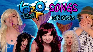 H2O just add water PARODY SONGS - SHE KNORS, WE DON'T TALK ABOUT CHARLOTTE and more!
