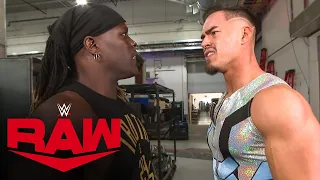 R-Truth crashes Austin Theory’s interview in pursuit of the 24/7 Title: Raw, Oct. 18, 2021