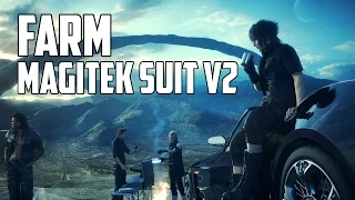 FFXV - Indumentária Magitek V2 - MELHOR EQUIPAMENTO DO JOGO (Magitek Suit V2)