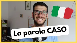 Come usare la parola CASO in Lingua Italiana (Sub ITA)