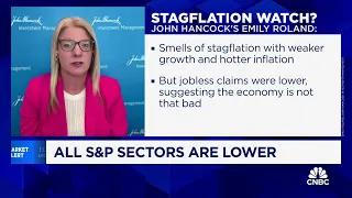 Markets 'spooked' by sticky inflation, says John Hancock's Emily Roland