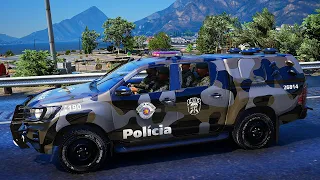 ROUBO A CARRO FORTE | COE COMANDO E OPERAÇÕES ESPECIAIS | GTA 5 POLICIAL