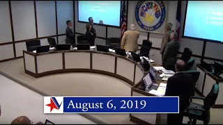 Victoria, Texas City Council Meeting of August 6, 2019