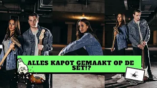 OMG, Alles stuk gemaakt op de set!? | Dansvlog#3