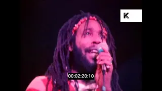 Big Youth Performing, Reggae Music, Late 1970s | Don Letts | Premium Footage