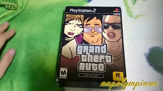 Grand Theft Auto The Trilogy Unboxing Black Label Complete PS2