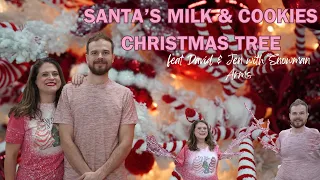 Snowman Arms & Decorating a Christmas Tree in Red & White Inspired by Santa's Milk & Cookies (2023)