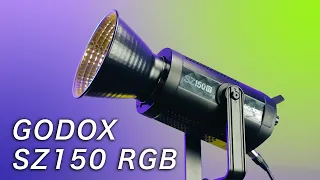 Обзор Godox SZ150R. RGB моноблок - это самый универсальный свет.