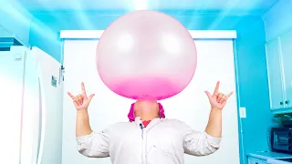 I broke the Record for the Biggest Bubble Gum!