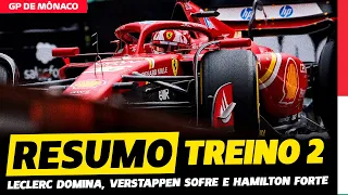 TL2: LECLERC DOMINA EM MÔNACO, VERSTAPPEN SOFRE COM RB20 E HAMILTON FORTE | FÓRMULA 1 | GP EM CASA+