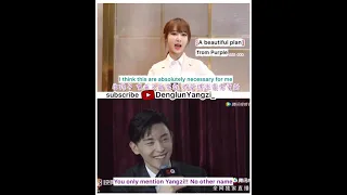 DenglunYangzi want to settle down, have babies,both love staying home together #yangzi #denglun