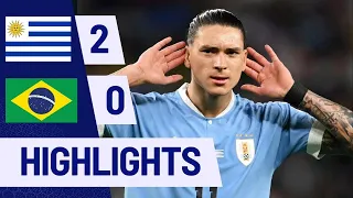 Uruguay vs Brazil: Highlights Goals [ 2-0 ] World Cup qualifier 18/10/2023