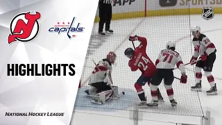 Devils @ Capitals 9/29/21 | NHL Highlights