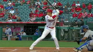 Shohei Ohtani Slow Motion Home Run Baseball Swing Hitting Mechanics Instruction Video Highlights