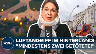 UKRAINE-KRIEG: Raketen auf Dnipro! Russland beschießt Militärflugplatz und zivile Infrastruktur!