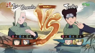 Naruto Storm 4 RTB Dublado PT-BR Ino, Hinata e Konan Vs Tenten, Sakura e Temari