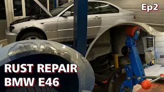 BMW E46 Rust Repair Ep2