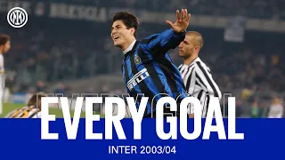 EVERY GOAL! | INTER 2003/04 | Adriano, Cruz, Martins, Recoba, Vieri and many more... ⚽⚫🔵