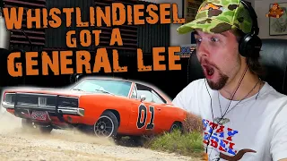 HUGE DUKES OF HAZZARD FAN REACTS TO WHISTLINDIESEL BUYING A GENERAL LEE!!! (CM40 Reaction)