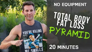 Total Body Fat Loss Pyramid Workout (No Equipment)
