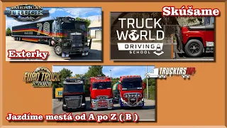 American truck simulator - Exterky / Truck World: Driving School / Euro truck simulator 2