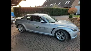 Mazda RX-8 EV Conversion mit Elektroantrieb, E-Sportler mit Elektromotor und Lithium-Ion-Akku!