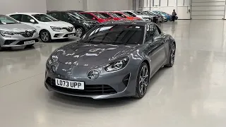 LO73UPP : Thunder Grey Alpine A110 GT