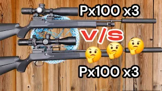 Px100X3 v/s Px100X3//Px100X3 Depinger v/s Px100X3 Non Depinger//Px100X3 Accuracy Test @32 mtrs🤔🤔