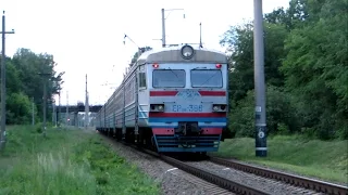 ЭР9М-386 региональным экспрессом № 846 Киев - Неданчичи.