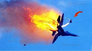 SU-25 Frogfoot Jets Destroyed In Ukrainian Air + Pilot hovering in the air