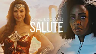 Marvel & DC ladies - Salute