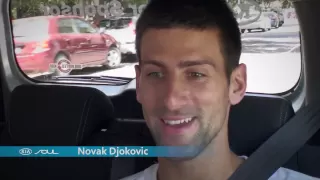 Novak Djokovic The Open Drive: Brought To You By Kia | Australian Open 2012