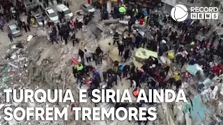 Região ainda sofre com pequenos tremores após terremoto