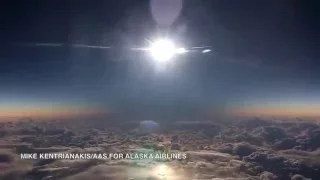 Solar Eclipse | Incredible Footage From Flight