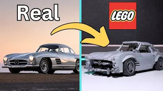 BUILDING A LEGO MERCEDES 300SL GULLWING