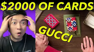 Jaspas Reacts to $2000 of Luxury playing cards