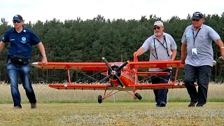 GIANT RC ANTONOV AN-2 AIRPLANE CRASH AT LANDING / Damelang Germany 2016