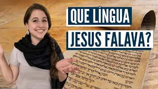 QUAL A VERDADEIRA LÍNGUA DE JESUS? Hoje no Israel com Aline