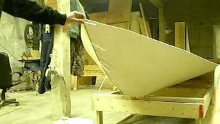 How to make the bottom of your hull on your Tolman Alaskan Skiff...in 30 seconds!!