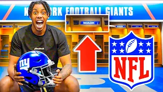 MY PRO FOOTBALL DEBUT IS FINALLY HERE!!! (MUST WATCH)