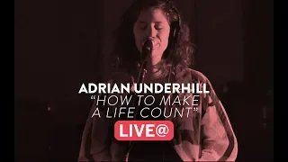 Live @ Boxcar Sound Recording: Adrian Underhill performs How to Make a Life Count