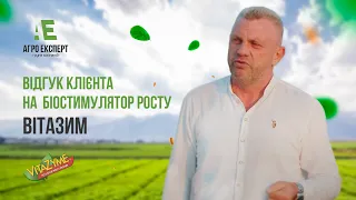 Відгук Клієнта на Біостимулятор Росту ВІТАЗИМ (Vitazyme) - Регулятор Роста