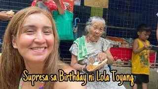 Supresa sa Birthday ni Lola Toyang ❤️☺️☺️